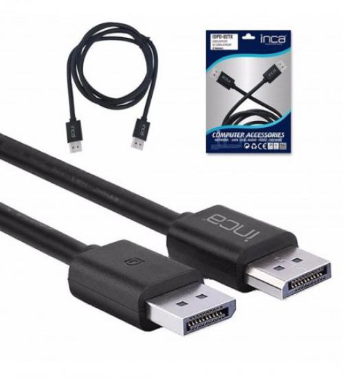 Inca Idpd-02tx 2mt Displayport to Displayport 4k Kablo