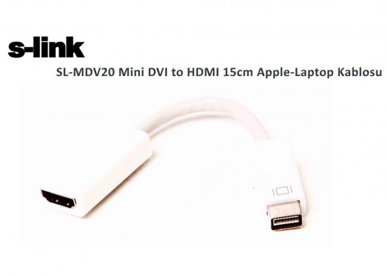 S-link SL-MDV20 Hdmı Dişi To Mini Dvı Dönüştürücü