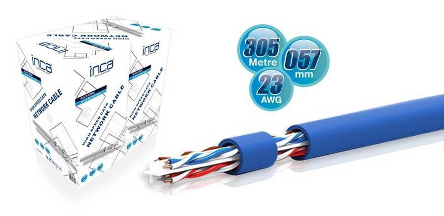 INCA ICAT-305V CAT6 23 AWG 305MT 057mm