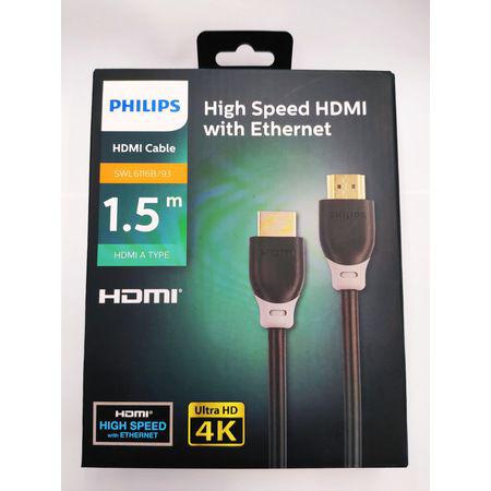 Philips SWL6118-93 4K 1,5 Mt Altın Uçlu Hdmi Kablo Kutulu High Speed