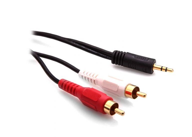 S-link slx-857 1.5m 3.5mm-m To 2-Rca-m Ses Kablosu