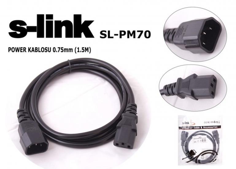 S-link SL-PM70 1.5mt 0.75mm Power Ara Kablosu