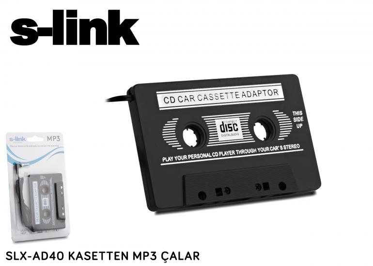 S-link SLX-AD40 MP3 Player Araç Kaset Adaptörü