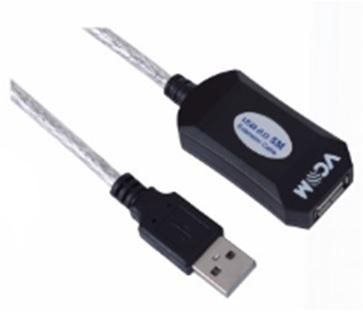 Vcom CU823-20 20mt Siyah 2.0 Usb Uzatma