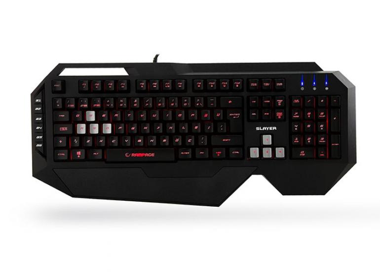 Everest Rampage Slayer KB-R11 Siyah Usb Q Us Tuş Aydınlatmalı Makrolu Q Gaming Klavye