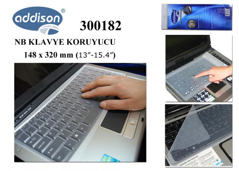 Addison 300182 13-15.4’’ Notebook Klavye Koruyucu