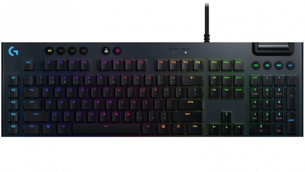 Logitech 920-009093 G G815 Clicky Mekanik Oyuncu Klavyesi - LightSync RGB - Siyah