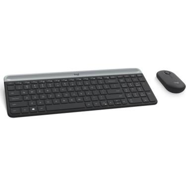 Logitech 920-009435 MK470 Siyah Kablosuz Klavye Mouse Seti