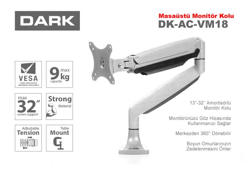 Dark DK-AC-VM-18 1x13’’-32’’ Monitör Destekli