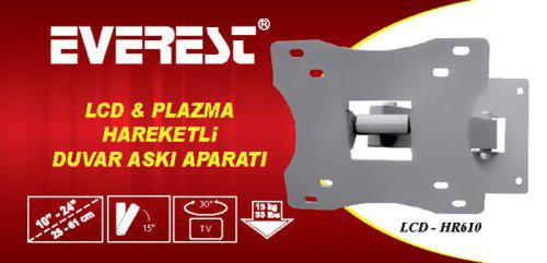 Everest LCD-HR610 10’’-24’’ Hareketli Tv Askı Aparatı