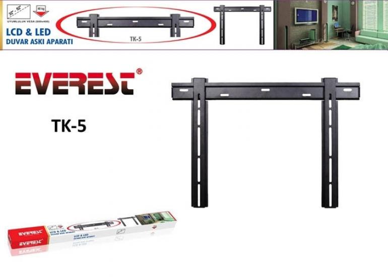 Everest TK-5 52’’ Led Lcd Sabit Tv Askı Aparatı