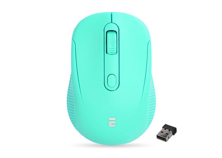 Everest SM-300 Usb Yeşil 4D Optik Süper Sessiz AAlkalin Pil Kablosuz Mouse