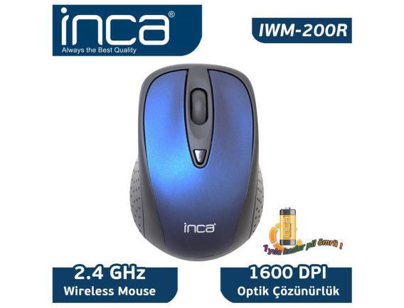 Inca IVM-200R- 2.4 GHZ Lacivert Wireless Nano Mouse