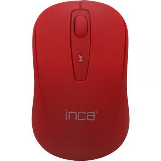 Inca Kırmızı IWM-331RS Silent Wireless Mouse Sessiz Kırmızı