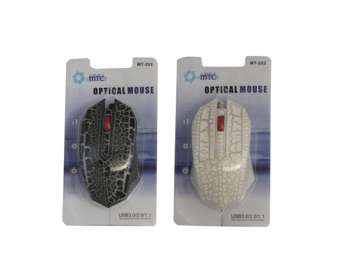 Mtc m00103 mt-202 Usb Renkli Desenli Mouse