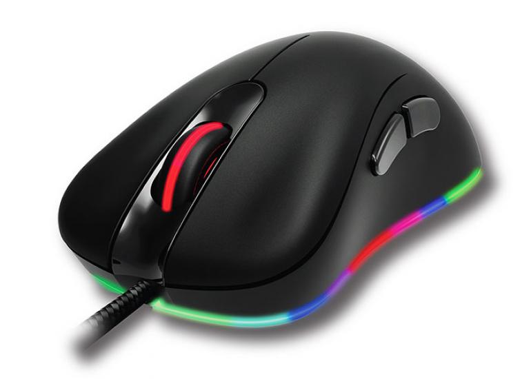 Rampage SMX-R50 HOWL Usb Siyah RGB Işıklı+Macro USB Oyuncu Mouse