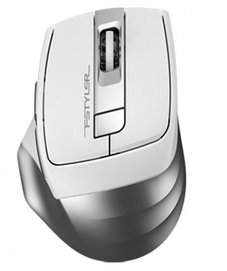 A4 Tech Fb35 Beyaz Bluetooth+2.4G Nano Kablosuz Optik 2000 Dpi Mouse