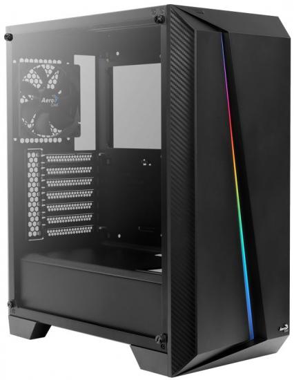 Aerocool Cylon Pro RGB Tempered Glass USB 3.0 Siyah Kasa