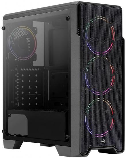 Aerocool Ore Saturn 600W 80+ 4 x 12cm FRGB Fan Mid Tower Bilgisayar Kasası