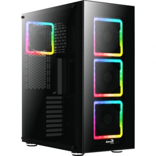 Aerocool TOR Pro USB 3.0 4 x Adreslenebilir RGB Fanlı Full Tower ATX Kasa