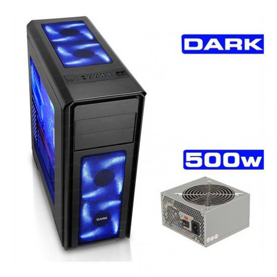 DARK N10 USB 3.0, 5x12cm Fan, Fan Kontrolcülü Bilgisayar Kasası