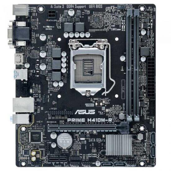 Asus Prime H410M-R-SI Intel H410 LGA1200 DDR4 2933 HDMI VGA USB3.2 COM mATX Anakart