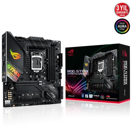 Asus ROG Strix Z490-G Gaming Intel Z490 4600 MHz DDR4 1200 Pin ATX Anakart