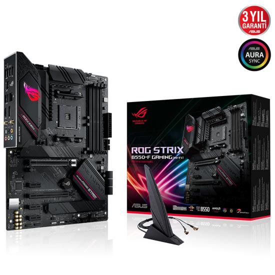 Asus Rog Strix B550-F Gaming (WI-FI) AMD AM4 3.Nesil DDR4 DP HDMI Anakart