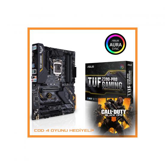 Asus Tuf Z390-Pro Gaming Intel Z390 4266Mhz Ddr4 S Anakart