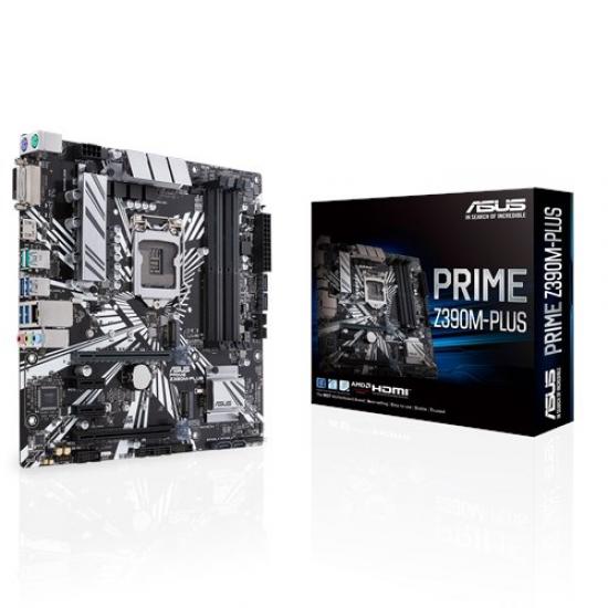 Asus Prime Z390M-Plus Ddr4 4266Mhz (Oc) Dvı Hdmı M Anakart