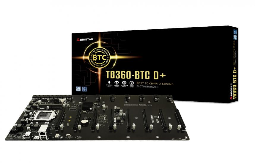 Biostar TB360-BTC D+ LGA1151 SODIMM DDR4 8li Ekran Girişli Mining Anakart