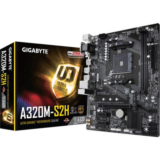 Gigabyte Ga-A320M-S2H S+V+Gl Ddr4 Am4 Anakart