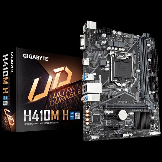 Gigabyte H410M H Intel 10.Nesil DDR4 Vga-Hdmi M2 mATX Anakart