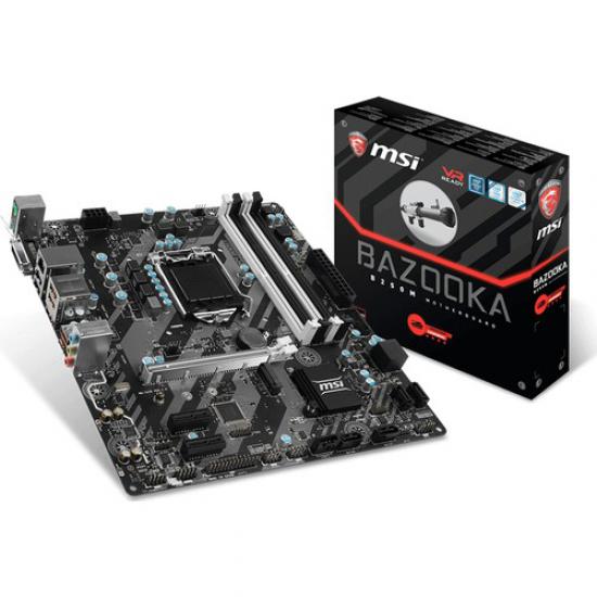 Msı B250M Bazooka Lga1151 Ddr4 Ses+Vga+Hdmı+Glan+C Anakart 6-7.Nesil