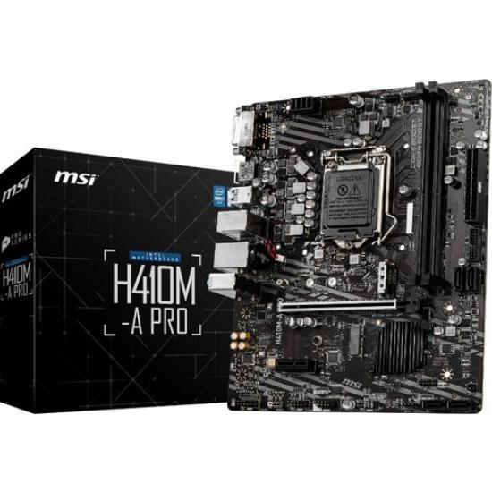 Msi H410M-A Pro Intel H410 2933MHz DDR4 mATX Anakart