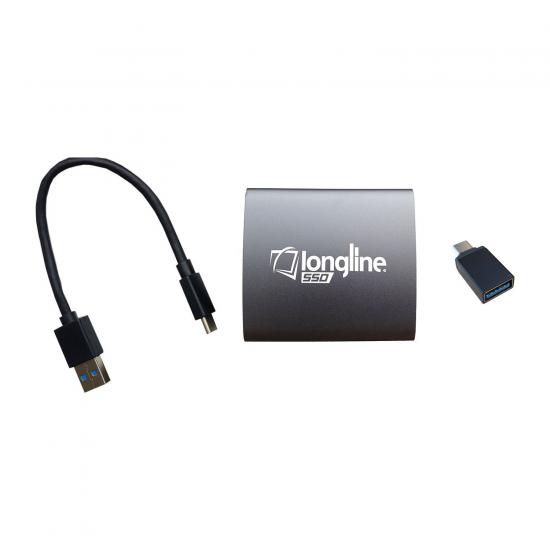 Longline External 128Gb Taşınabilir Usb 3.1 Ssd Harici Disk 400Mb-300Mb