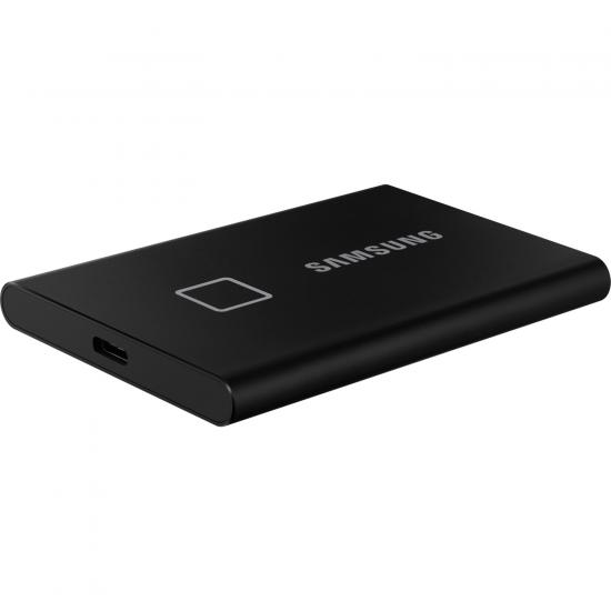 Samsung 2TB T7 Touch USB 3.2 Gen 2 Taşınabilir SSD Siyah MU-PC2T0K-WW Harici Harddisk