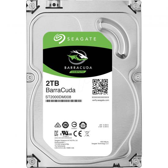 Seagate 2Tb Barracuda 3,5’’ 64Mb 7200 St2000Dm008 Harddisk