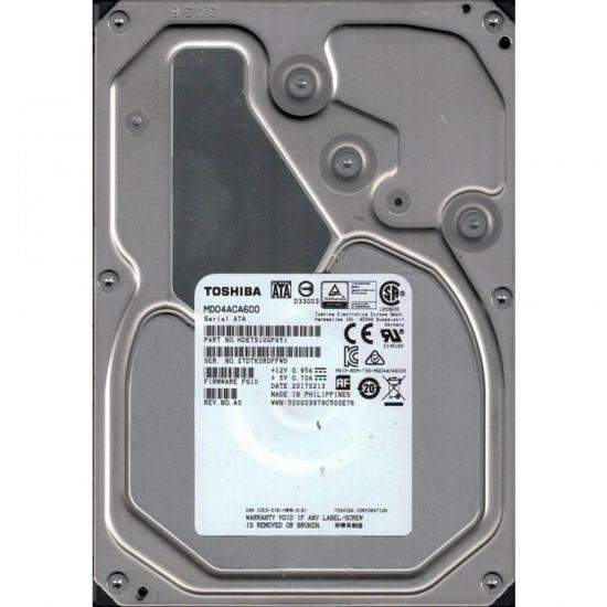 Toshiba 6TB 7200RPM Sata3 128Mb Cache 3.5’’ AV Güvenlik Diski (MD04ACA600R)