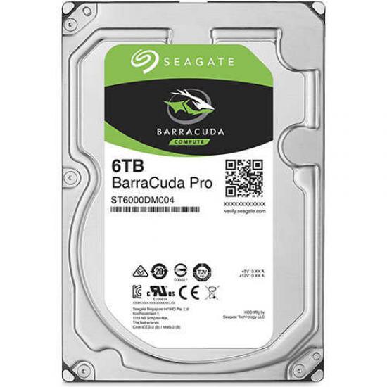 Seagate 6Tb Barracuda 3,5’’ 128Mb 7200 St6000Dm004 Harddisk