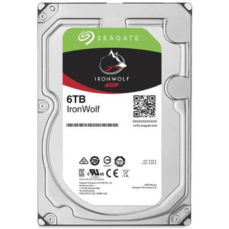 Seagate 6TB Ironwolf 256MB 5400rpm 3.5’’ SATA 3.0 NAS ST6000VN001 Harddisk