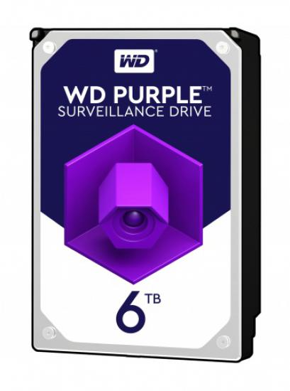 Wd 6Tb Purple 3,5’’ 64Mb 5400Rpm Wd60Purz Harddisk