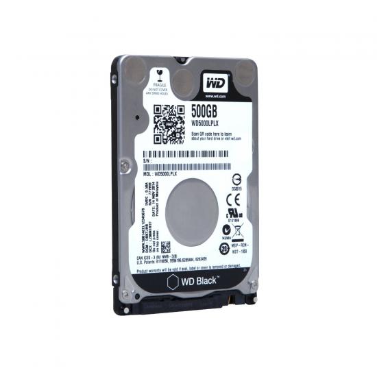 Wd 500Gb Black 2.5’’ 7Mm Sata 32Mb 7200Rpm Wd5000Lplx Internal Notebook Harddisk