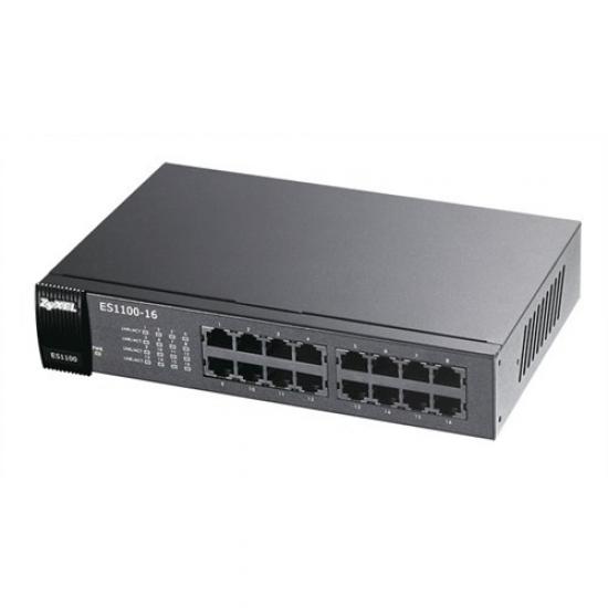 Zyxel ES1100-16 16 Port 10-100 Mbps Switch