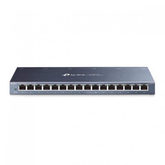 Tp-Link TL-SG116 16 Port 10-100-1000 Mbps Switch Çelik Kasa