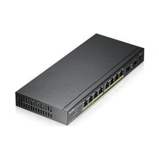 Zyxel GS1100-10HP 8 Port Poe+ 10-100-1000 Mbps Switch 2 Port SFP