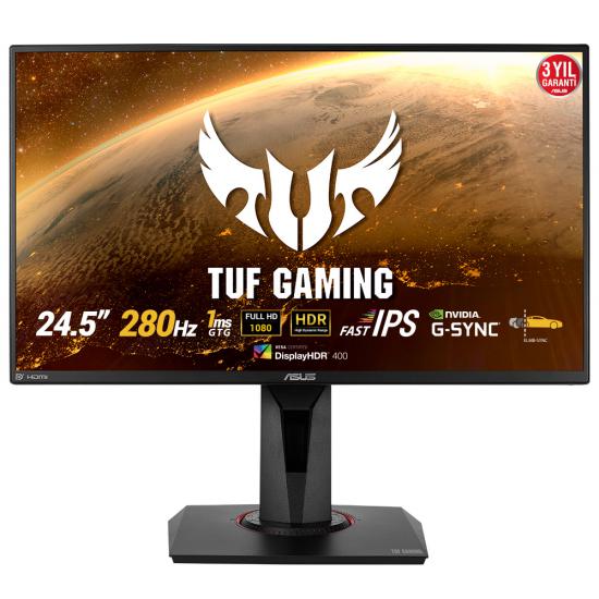 Asus 24.5’’ Tuf Gaming VG259QM 1920x1080 1ms 2xHDMI-1xDp 280Hz Mat IPS Monitör