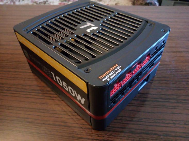 Thermaltake 80 Plus Platinum TPG-1050DH5FEP 1050W Power Supply 10Year Warranty Digital Dps G App