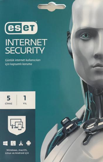 Eset Internet Securıty Tr 5 Kullanıcı 1 Yıl