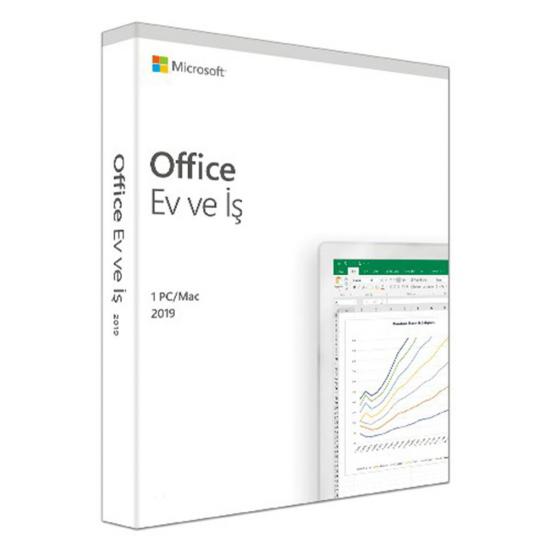 Microsoft Office 2019 Ev ve Ofis Türkçe Lisans Kutu T5D-03258 Ofis Yazılımı